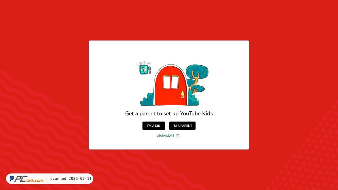 Screenshot of youtubekids.com