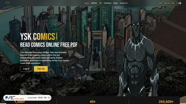 ysk-comics.com screenshot