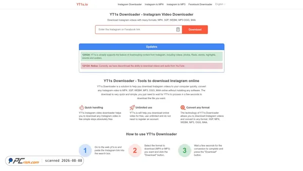 yt1s.io screenshot