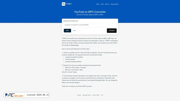 ytmp3.cc screenshot
