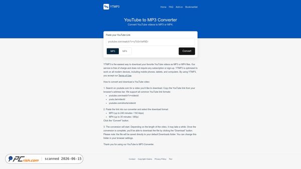 ytmp3.cc screenshot