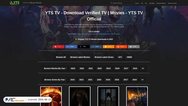 ytstv-official.site screenshot