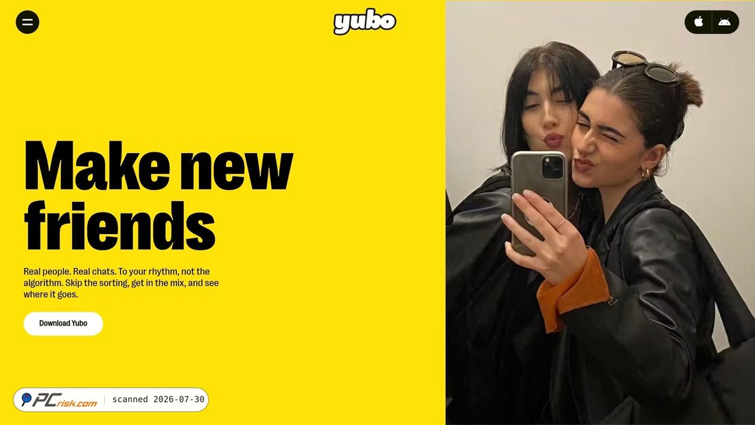 Screenshot of yubo.live