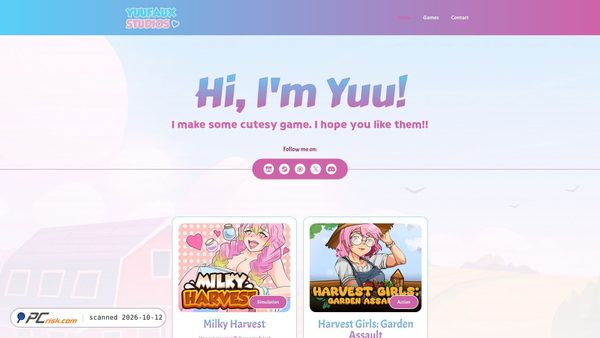 Screenshot di yuufaux.com