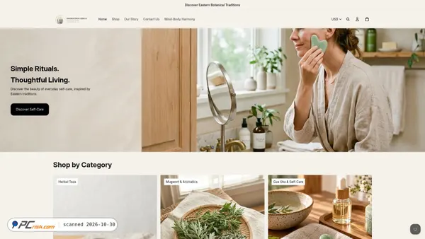 yuyunherbal.com screenshot