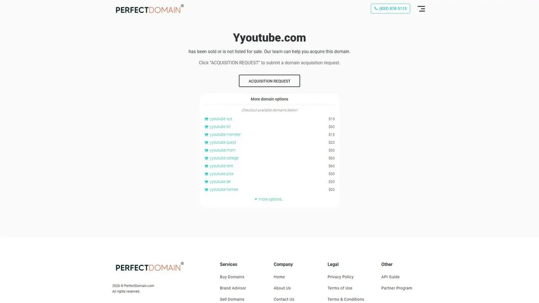 Screenshot of yyoutube.com
