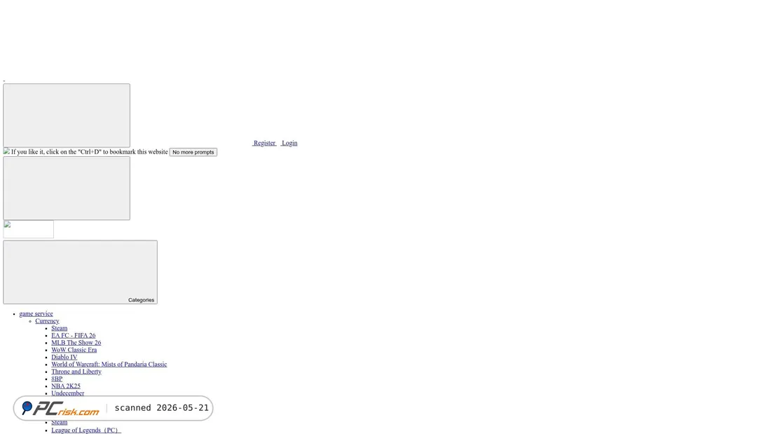 Screenshot of z2u.com