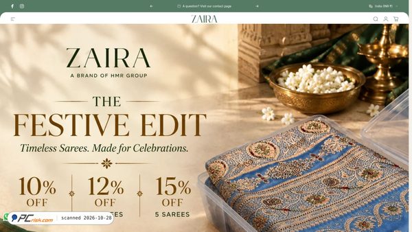 Zrzut ekranu zairahmr.com