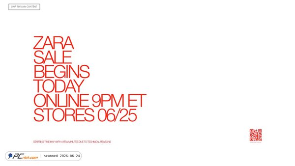 zara.com screenshot