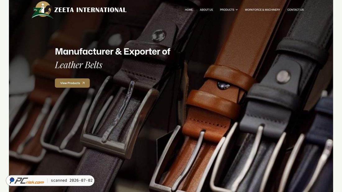 Screenshot of zeetagroup.com