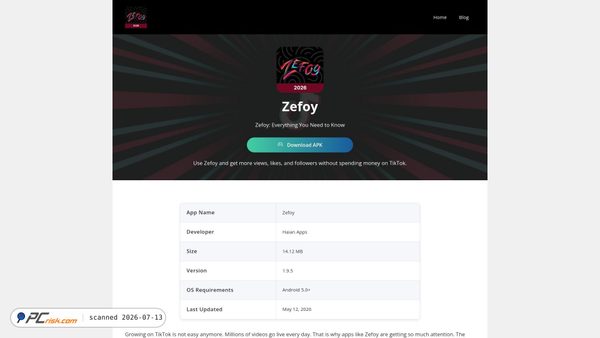 zefoyandroid.com screenshot