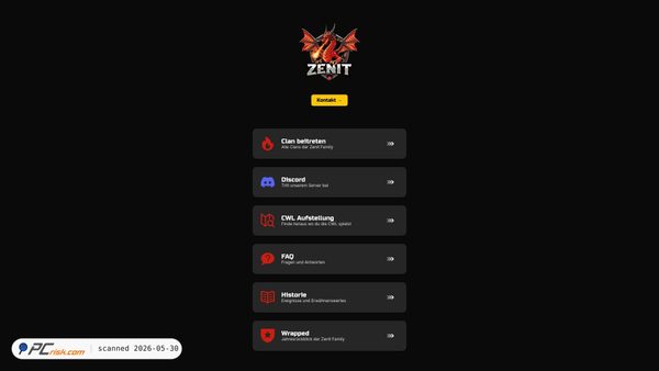 zenitclan.de screenshot
