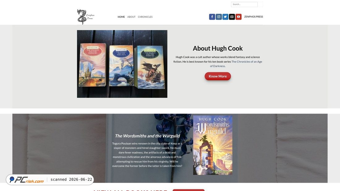 Screenshot of zenphospress.com
