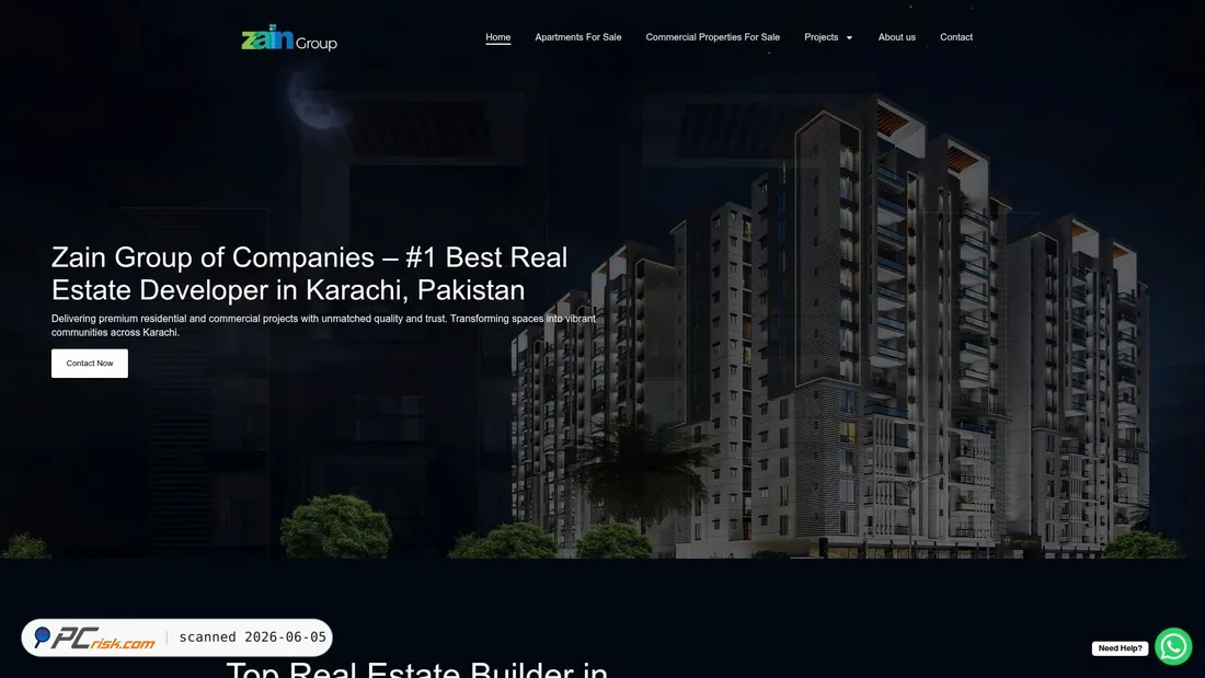 Screenshot of zgc.com.pk
