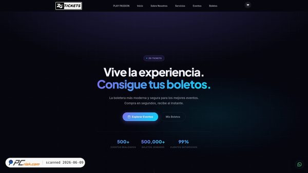 zgtickets.com.mx screenshot