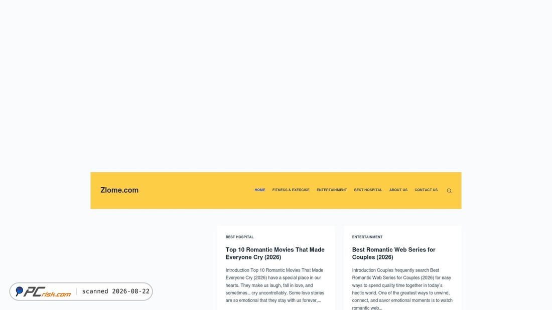 Screenshot of zlome.com
