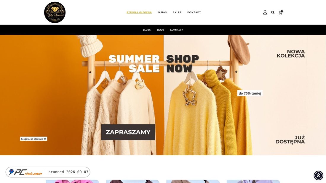 Screenshot of zlotydiament.pl