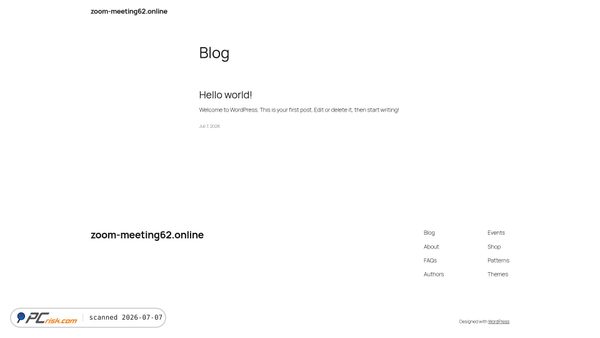 zoom-meeting62.online screenshot