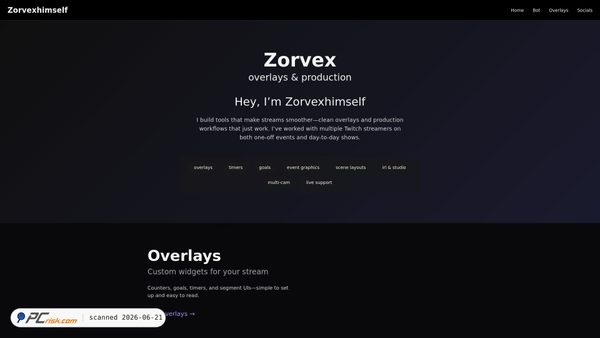 zorvex.wtf screenshot