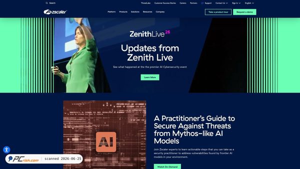 zscaler.com screenshot