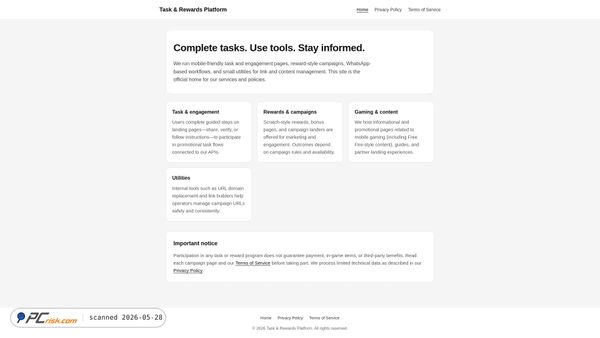 zum.csam.in screenshot