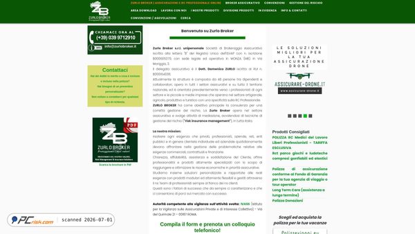 zurlobroker.it screenshot